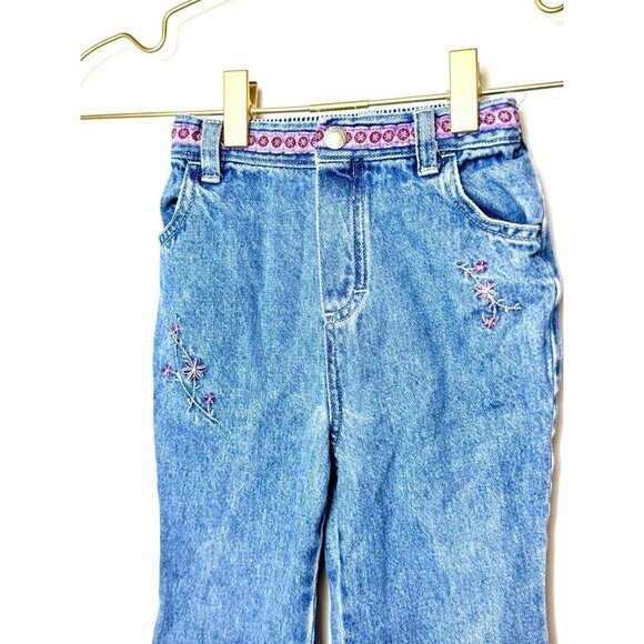 Vintage OSH’KOSH B’GOSH Patch Flare Denim - Picture 2 of 7